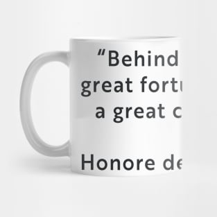 Balzac Quote Mug